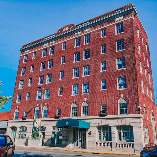 Outside of the Ashtabula building