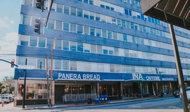 Front of the Lakewood building